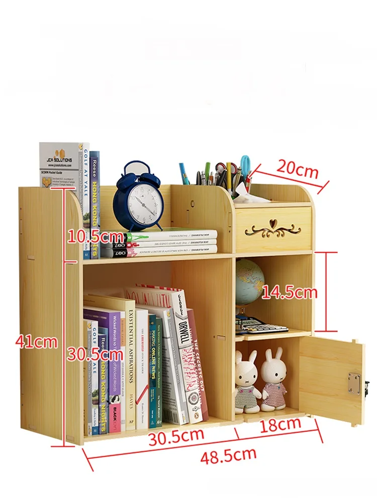 Скандинавский домашний декор книжная полка деревянная детская Домашний
