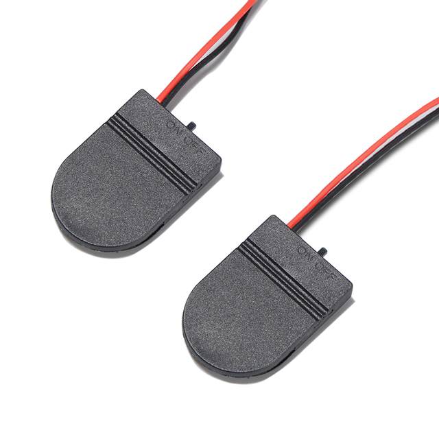 CR2032 Button Coin Cell Battery Socket Holder Case High quality DIY Battery Storage Box With ON-OFF Switch 3V Battery Box