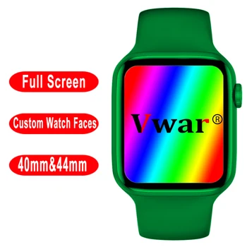 

Vwar IWO W46 40mm & 44mm Smart Watch Wireless Charger Blood Pressure ECG Smartwatch for IOS Android Phone VS W26 HW12 Plus