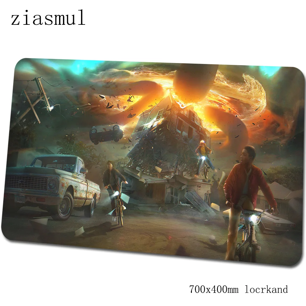 Странные вещи коврик для мыши лучший компьютерный коврик 70x40 см игровой коврик для мыши большие рождественские подарки клавиатура со встроенной мышью игры pc геймер стол - Цвет: Size 700x400x2mm