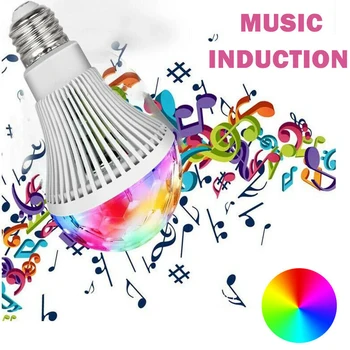 

Magic 3W LED RGB Light Bulbs E27 220V 230V Color Change Rotating Flash Lamp for Stage Lighting KTV Disco Home Party Christmas