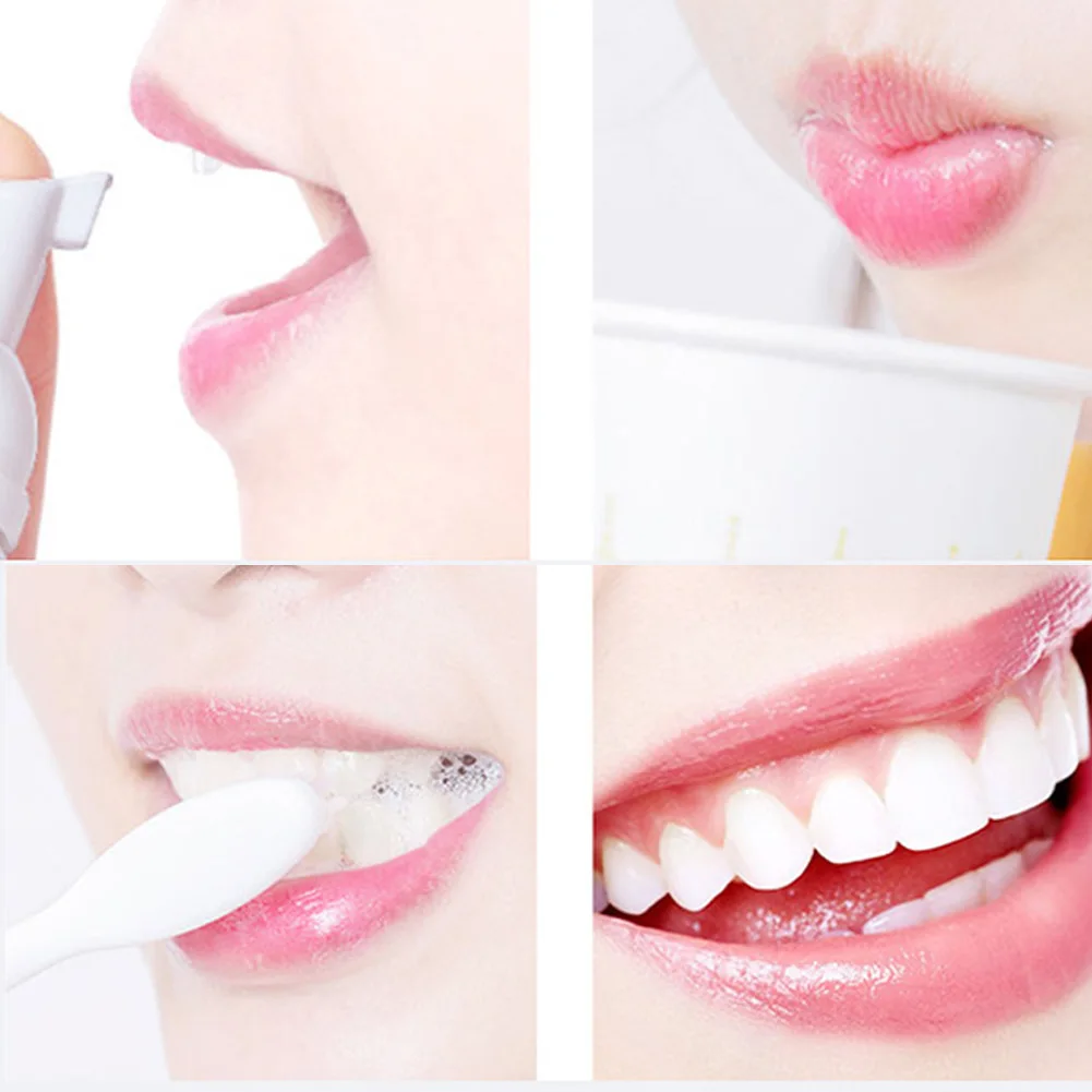 1 2Pcs Fresh Shining Tooth Cleaning Mousse Toothpaste Oral Hygiene Health Care QS888 5