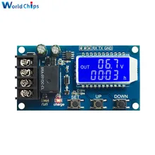 Module de contrôle de charge NC pour batterie au Lithium, avec affichage numérique LCD, panneau de Protection contre les surcharges, DC 6-60V 10A