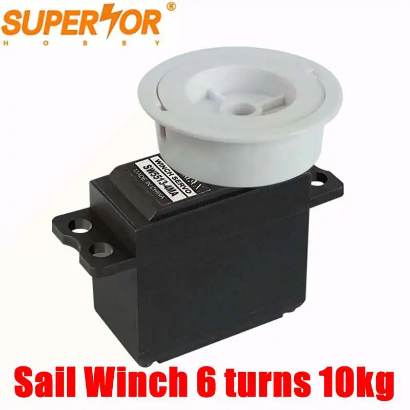 W5513 6T JX 6 включает 10 кг Стандартный металлический Шестерни Парусная лебедка servo