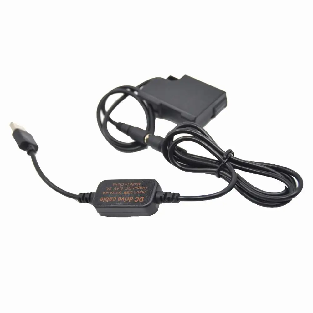EH-5A USB Power Adapter Cable+EP-5A DC Coupler EN-EL14 Dummy Battery For Nikon P7800 P7700 P7100 D5600 D5500 D5100 D3400 D3300