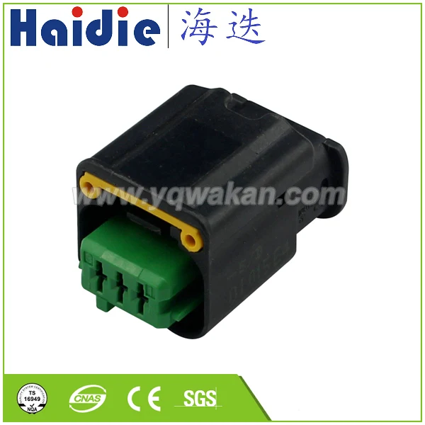 

Free shipping 5sets 3pin Auto Electri waterproof wireharness plug connector 1801179-5