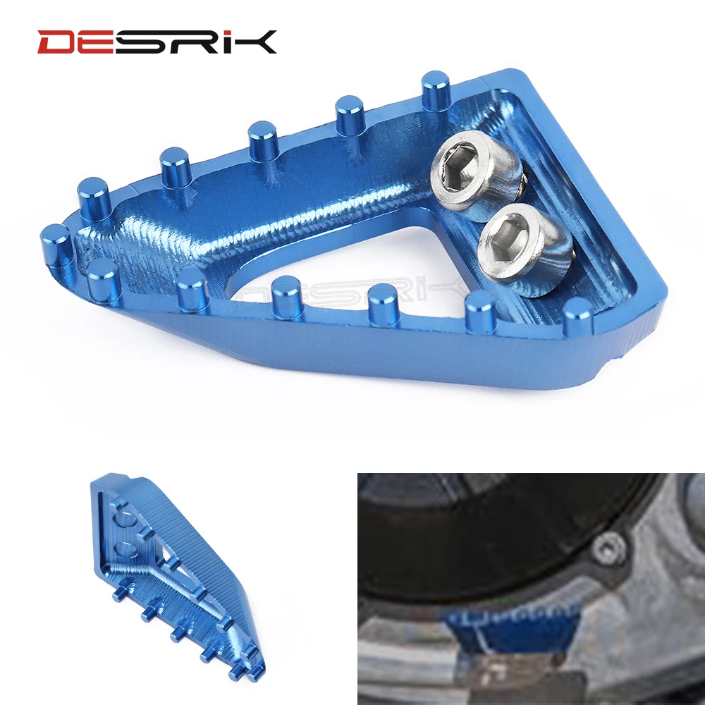 

High Quality Motorcycle Accessories Rear Brake Pedal Step Tip Plate For Husqvarna 125 150 250 350 450 500 2017 2018 2019
