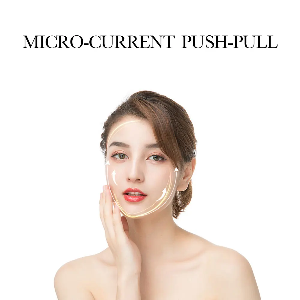 360 Degree Micro- Face "V" Shaping Massager Electric Dolphin Face Neck Scraper Facial Skin Tighten&Lifting Body Guasha