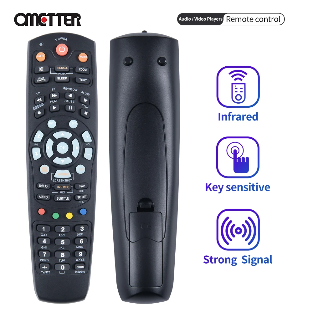 Telecomando Per Openbox Per Skybox F5S S9 S10 S11 S12 F3S F4S Hd Pvr Ricevitore Satellitare Digitale