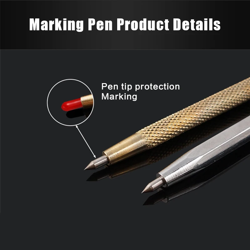1pcs Diamond Metal Marker Engraving Pen Tungsten Carbide Nib Stylus Pen for Glass Ceramic Metal Wood Engraving Hand Tool 3