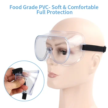 

Transparent Safety Goggles Anti-splash Impact Resistant Work Goggles Multi Tools