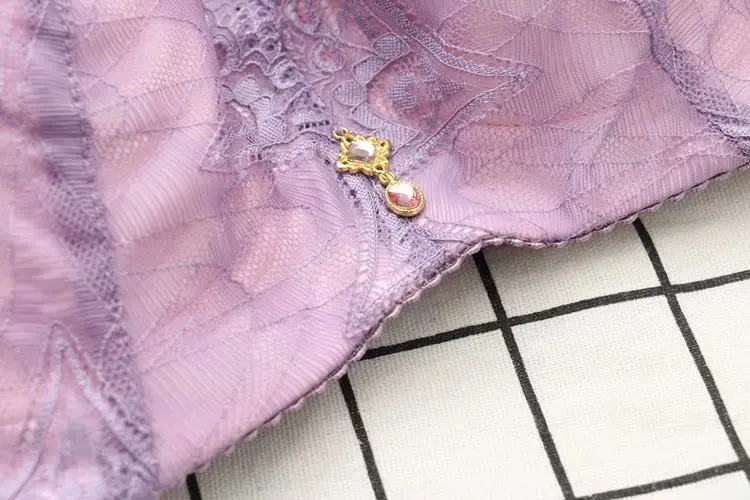 Сексуальный женский кружевной бюстгальтер 85-100 C D чашка Bralette нижнее белье женский бюстгальтер с цветочным принтом нижнее белье Femme