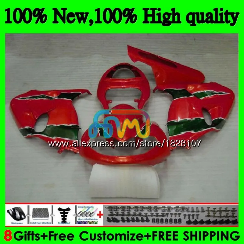SRAD для SUZUKI TL 1000 R TL 1000R 98 99 красный зеленый 00 01 02 03 46BS. 34 TL1000 R TL1000R 1998 1999 2000 2001 2002 2003 обтекатель - Цвет: No. 1