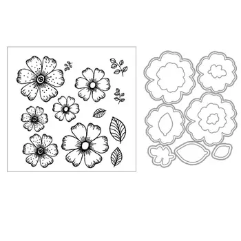 

Flower DIY Cutting Dies Stencil DIY Scrapbooking Embossing Paper Card Decor New 95AA