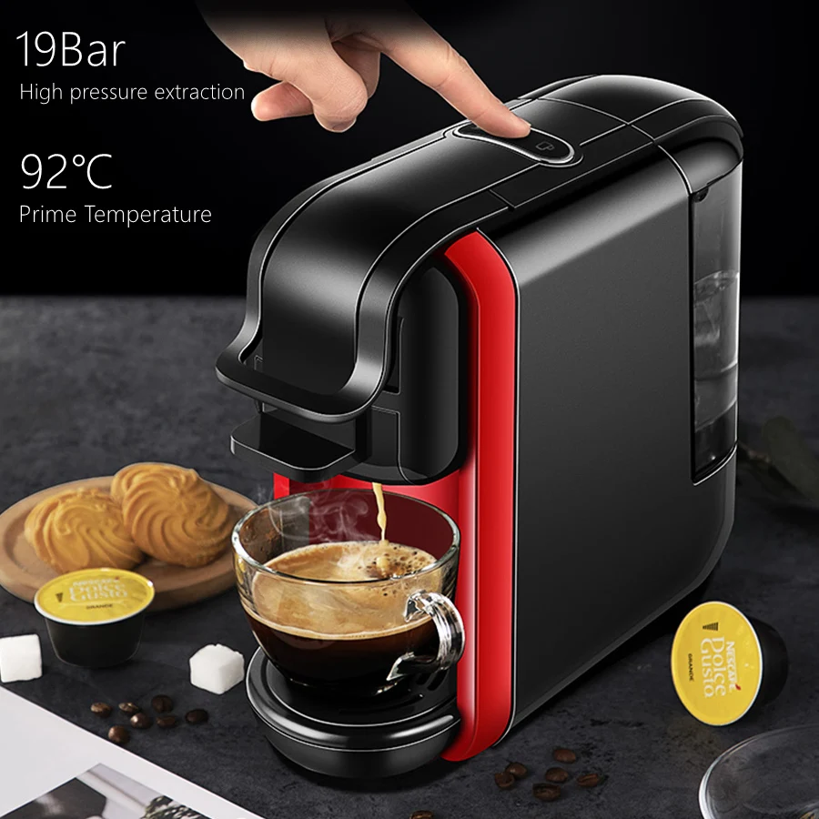 Capsule Espresso Machine Expresso Coffee Machine, 220V 19Bar Coffee Maker_voghion.com