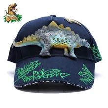 Детские шапки Dinoskulls, бейсбольная кепка с динозавром для мальчиков, Регулируемые дышащие детские шапки с защитой от солнца и УФ-лучей, спортивные уличные шапки Детские шапки Dinoskulls, бейсбольная кепка с динозавром для мальчиков, Регулируемые дышащие детские шапки с защитой от солнца и УФ-лучей, спортивные уличные шапки