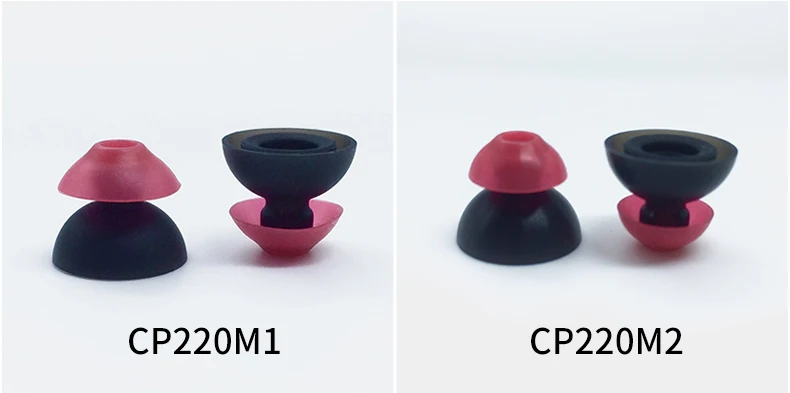 Наушники-вкладыши DUNU SpinFit CP100 CP800 CP220 CP230 CP240, патентованный силиконовый наушник, 1 пара(2 шт.) для DK3001 TITAN 5