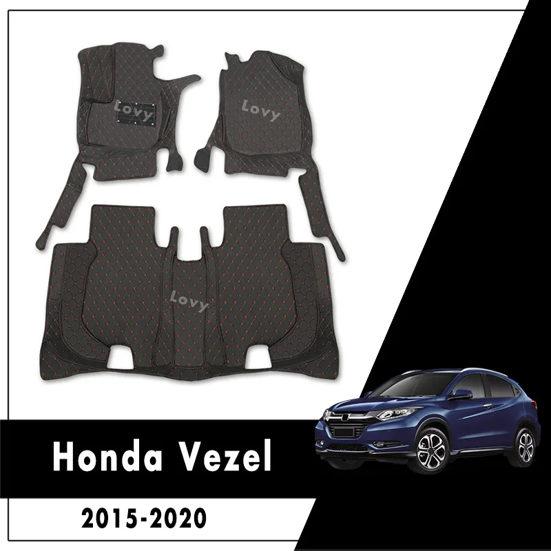 Автомобильные коврики для Honda Vezel XR-V XRV 2015 2016 2017 2018 2019 2020 автомобильные аксессуары