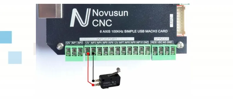 NVUM 4 Axis Mach3 USB карта 300 кГц ЧПУ 3 4 5 6 Axis Motion control Card Breakout Board для diy гравер гравировальный станок
