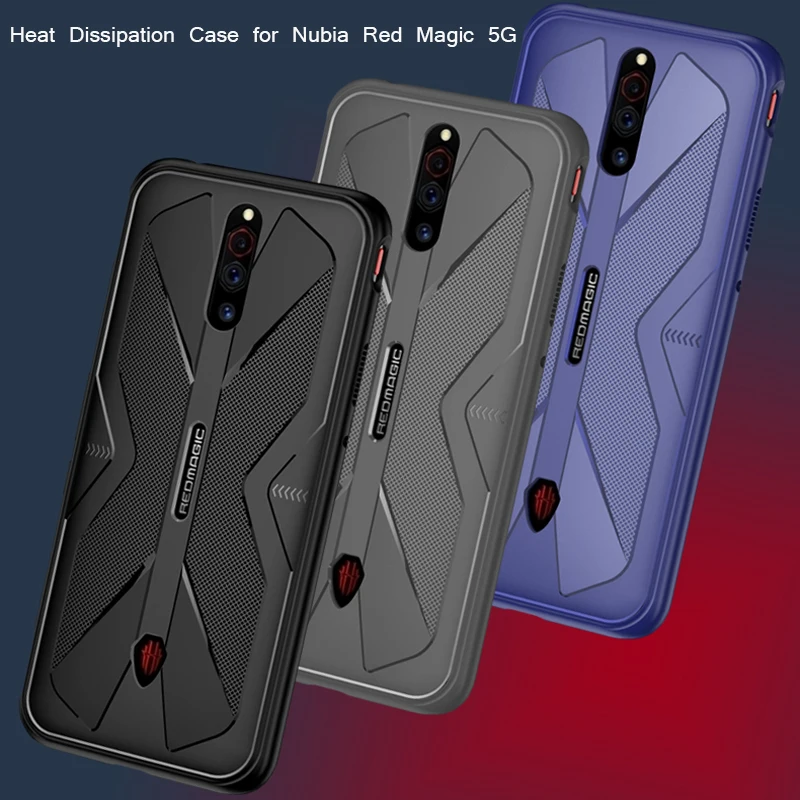 For Nubia Red Magic 5G Case Anti-fingerprint Shockproof Breathable