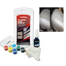 Кожаный виниловый Ремонтный комплект авто на сиденье в машину на диван Пальто Отверстия царапины трещины разрывает жидкость кожа ремонт инструмент восстановление