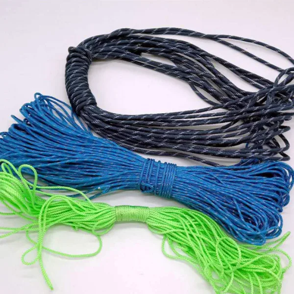 Only Rope 20M Солнечные укрытия навес пляж Кемпинг вечерние палатки беседка Камуфляж Водонепроницаемый Сад Открытый Шатер Тент всплывающий автомобиль большой - Цвет: Only Rope 20M