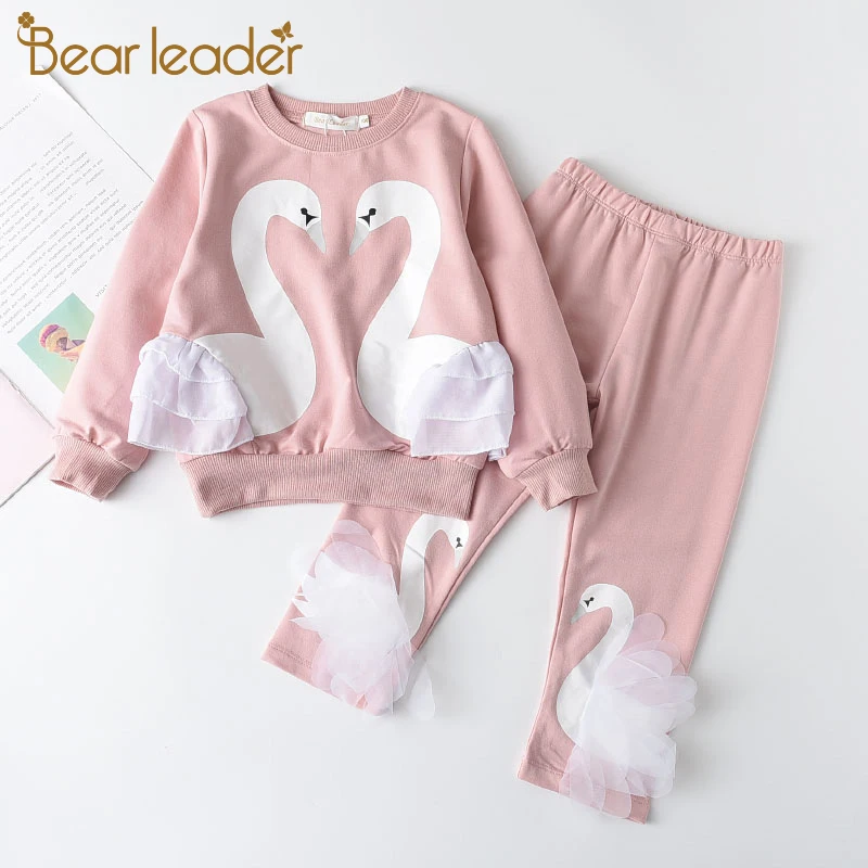 Bear Leader/комплекты одежды для девочек и мальчиков новая детская одежда