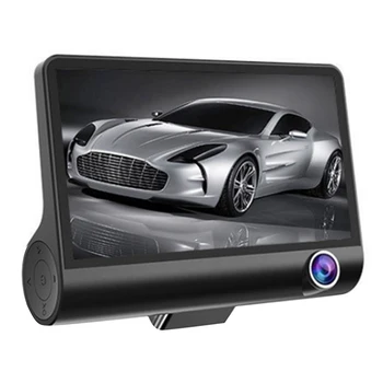 

Car Video Camcorder Driving Recorder 3 Lens Rearview Motion Detection Parking Monitoring EM88