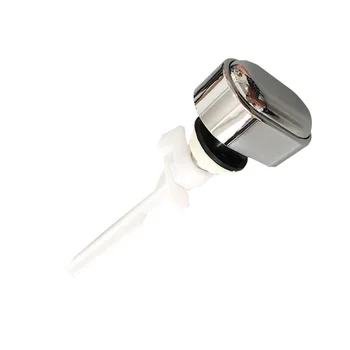 

Rod Cover Mounting Hole Round Single Press Toilet Button Tank Accessories Closestool Universal Water Saving Plastic Push Switch