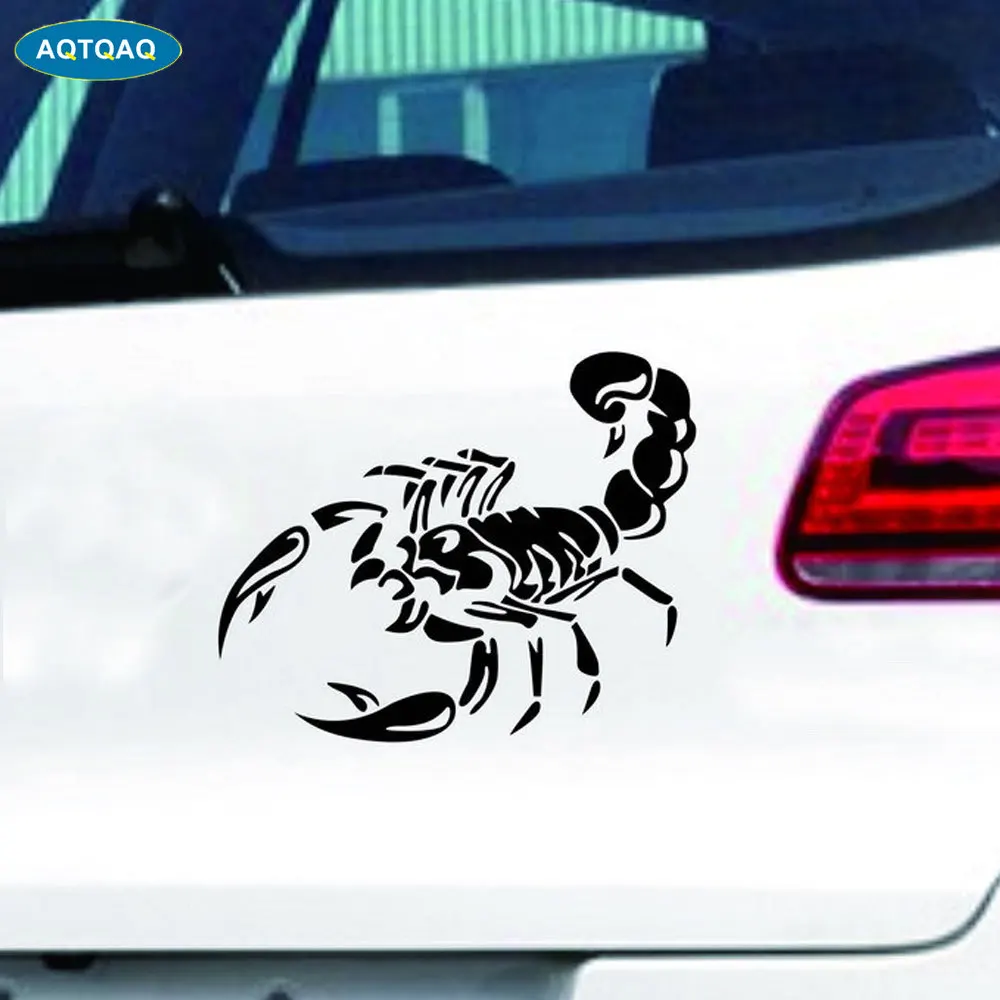 

1Pcs 3D Lifelike Scorpion Car Stickers Decals Car Terror Stickers For BMW Ford Toyota Stickers (Small, Large)