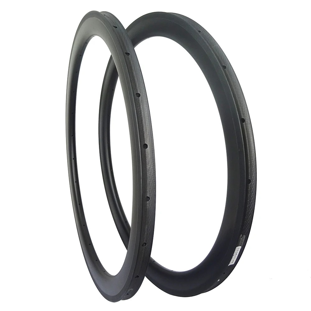 50mm 700c Carbon Road Bike Rims 25mm Wide Tubular Rims Bicycle Rims