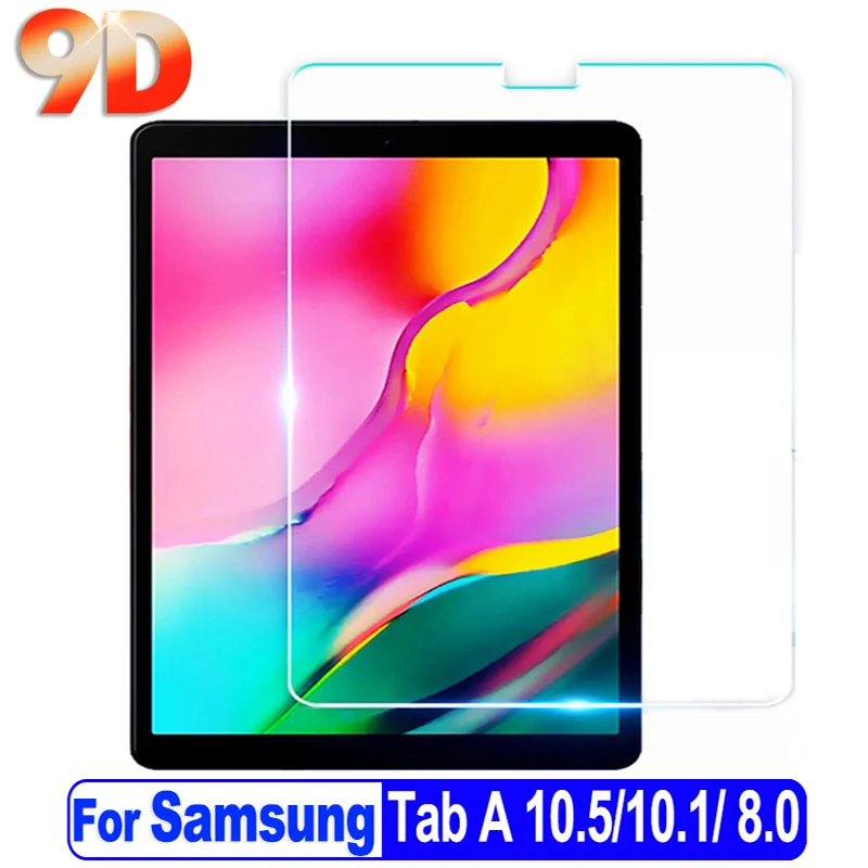 9D закаленное стекло для Samsung Galaxy Tab A 10 1 2019 T510 T515 Защита экрана 8 0 A10.5 2018 T590 T580 P200 |