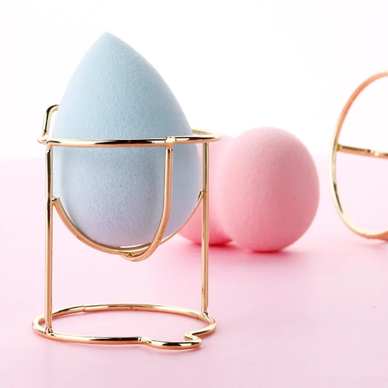 1 pcs Cute Cat Makeup Sponge Gourd Powder Puff Rack Beauty Egg Bracket Box Dryer cosmetic Organizer Shelf Holder storage Tools