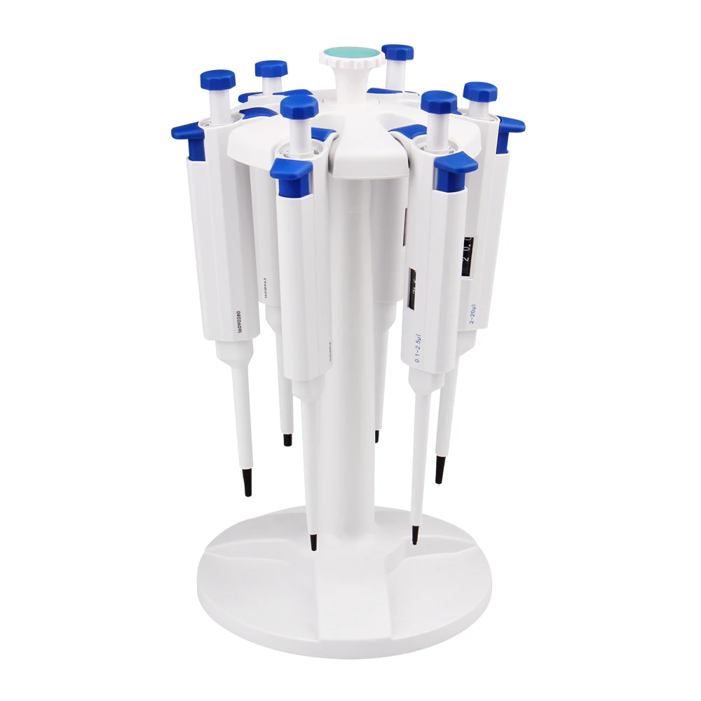 

Pipette Stand Lab Micropipette Stand Rack and Holder Can Hold 6 Pipettors