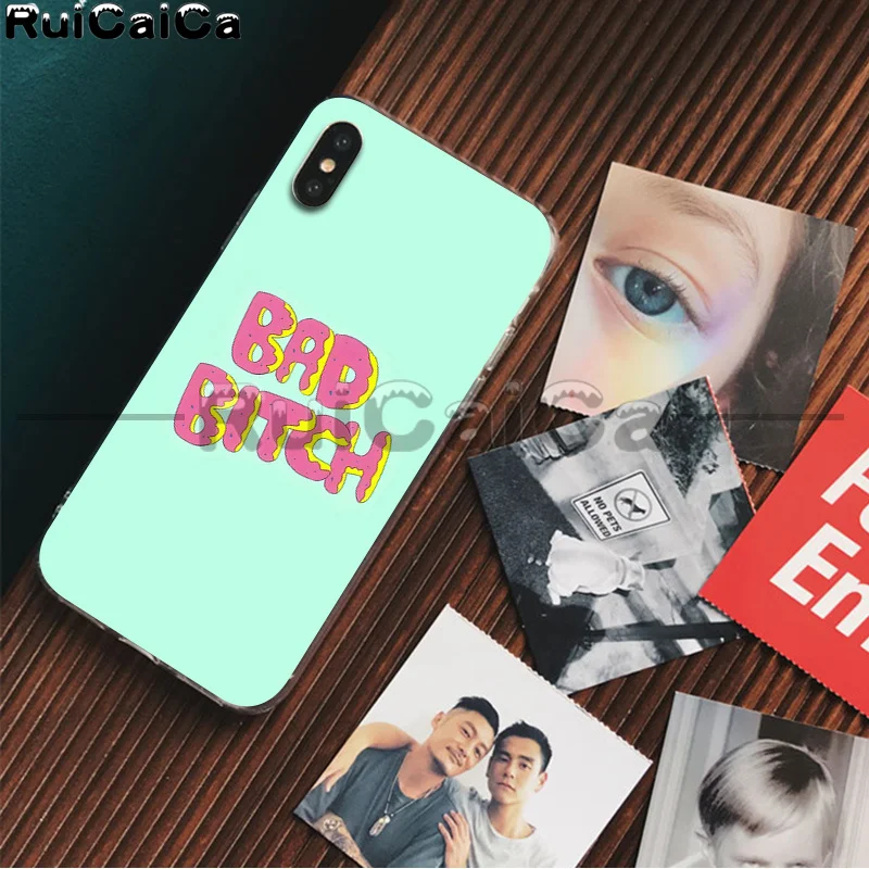 A11 RuiCaiCa я не всегда сука ТПУ мягкий чехол для телефона Apple iPhone 8 7 6 6S Plus X XS MAX 5 5S SE XR 11 11pro - Цвет: A11