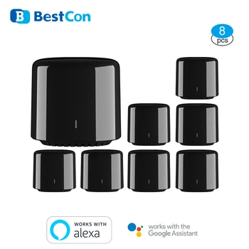 

Broadlink RM4C mini BestCon WIFI IR Remote Control Smart Home Automation Hogar Inteligent Google Home mini Alexa Compatible