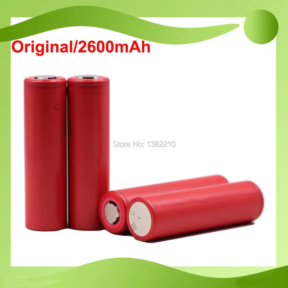 20 шт./лот,, 3,7 в, 2600 мА/ч, UR18650, ZM2, Max, 10 А, разрядка, Аккумулятор для Sanyo