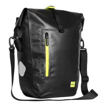 

25L Cycling Storage Pannier Large Capacity Carrier Travel Pouch Unilateral Waterproof Racing Frame Outdoor Bicycle Bag Rear Rack