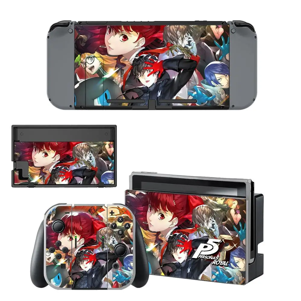 YSNS2367 Persona 5 королевская nintendo switch, кожная наклейка для nintendo Switch NS, контроллер Joy-con - Цвет: YSNS2367