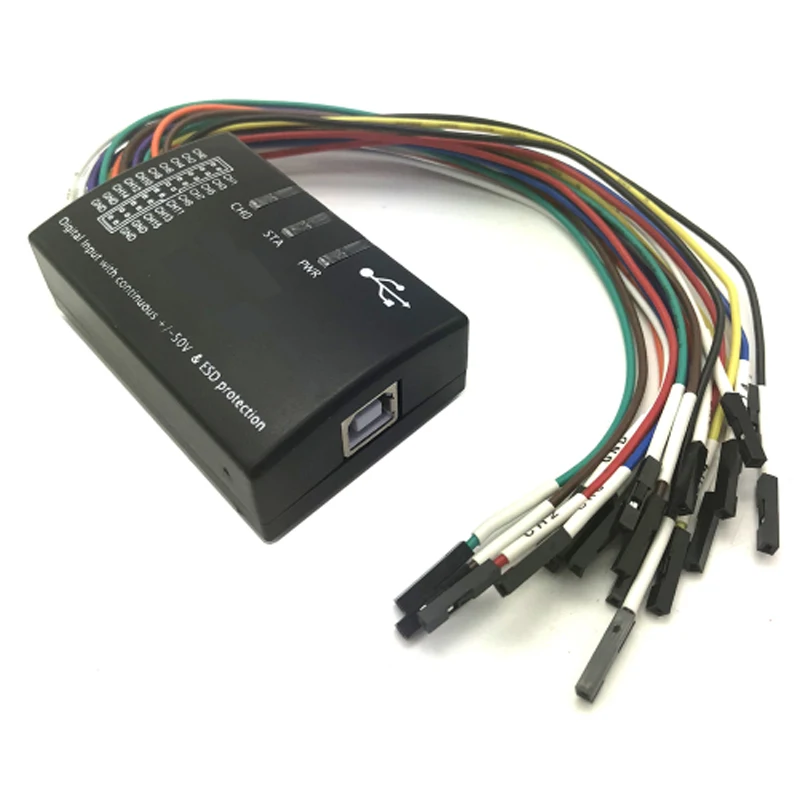 Saleae USB Logic 100 МГц 16Ch логический анализатор для ARM FPGA H2 002|Запасные части| |
