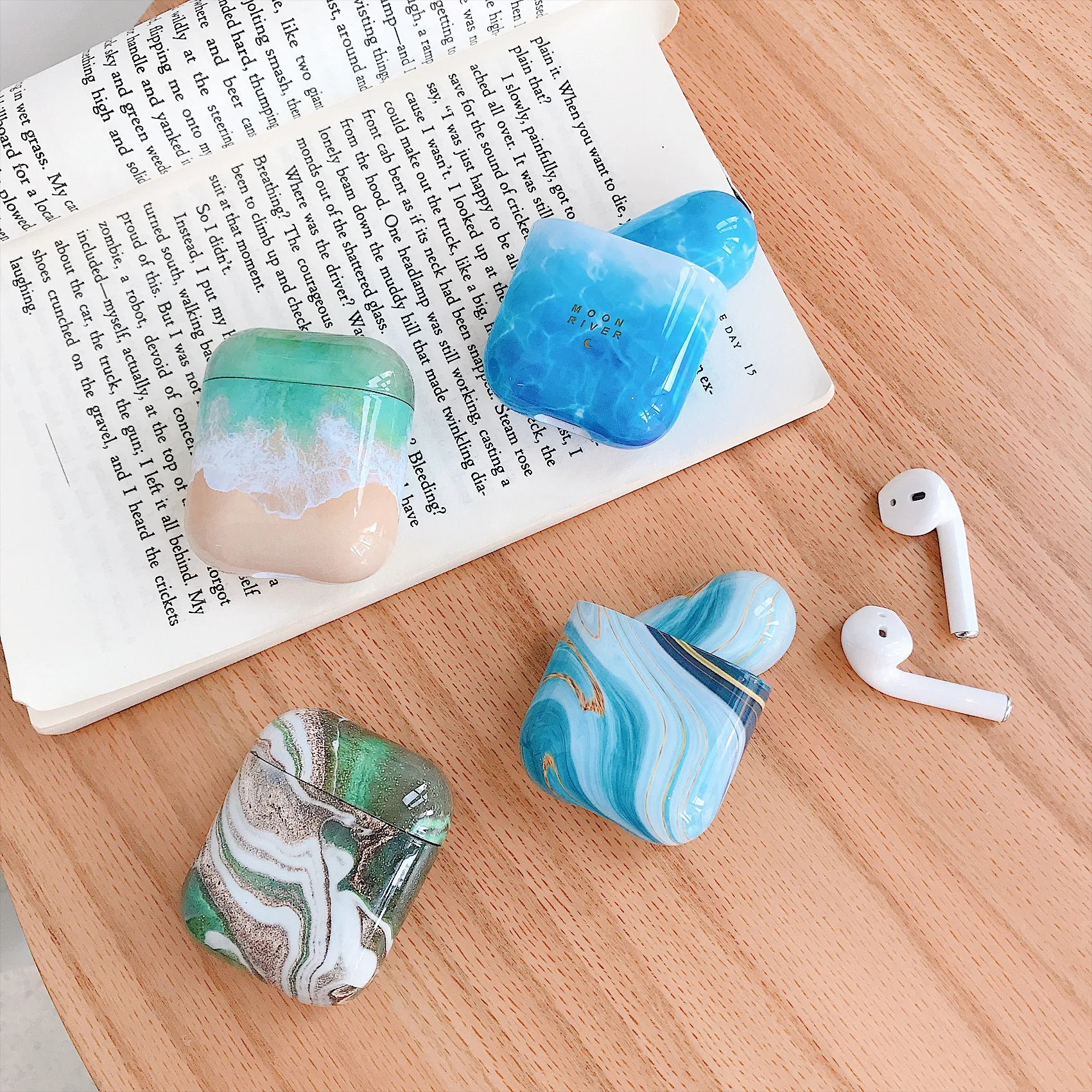 

Earphone Charging Cover Bag Case For Airpods 2 Case for Apple AirPods Case Bluetooth Box Headset Protect Case For Air Pods case