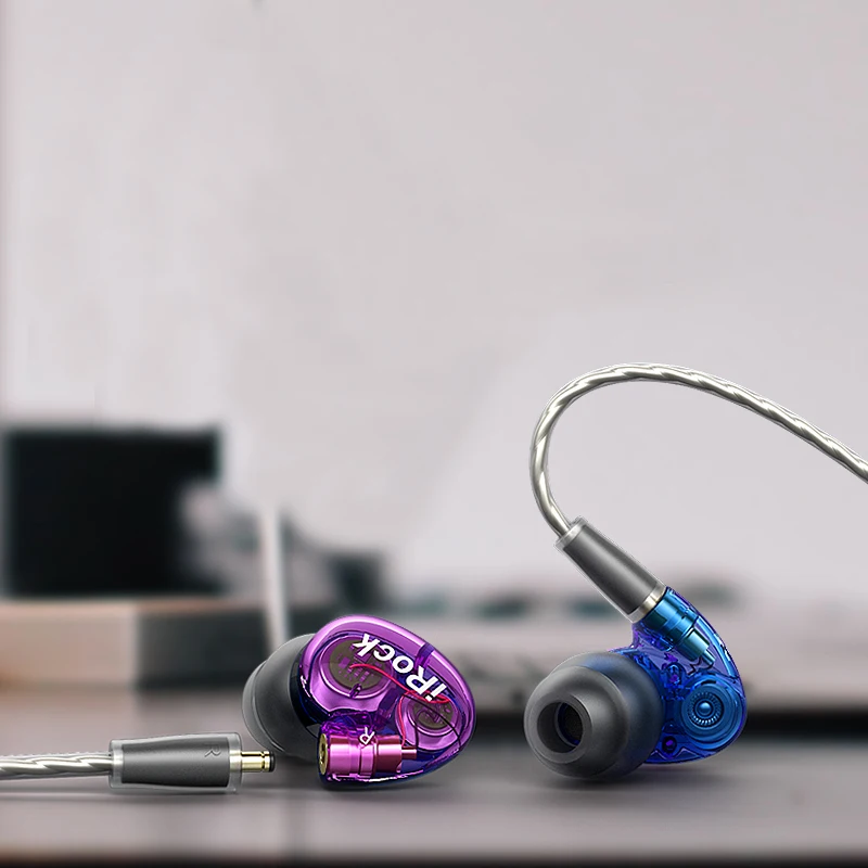 

Quad Driver Noise Cancelling Headphones Type C Headset Long Wire Hifi Headphones With Microphone Detachable Cable