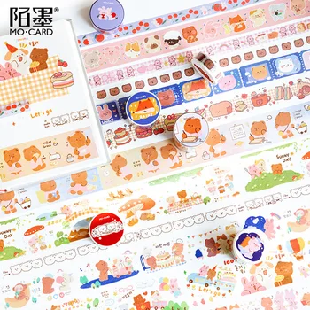 

1set/1lot Washi Masking Tapes Cute crit Decorative Adhesive Scrapbooking DIY Paper Japanese Stickers 5m