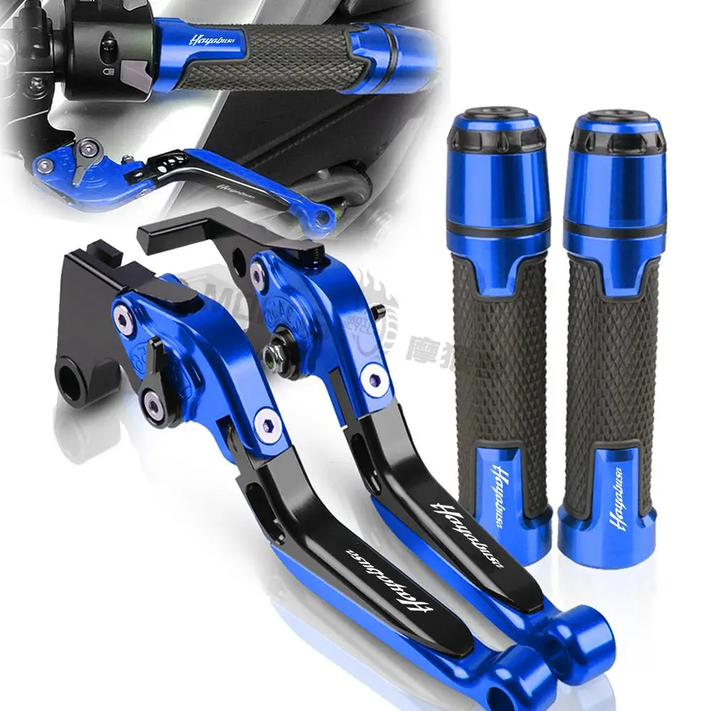 For Suzuki HAYABUSA GSX1300R 1999-2007 Motorcycle CNC Adjustable Folding Extendable Motorcycle Brake Clutch Levers Color : 1 