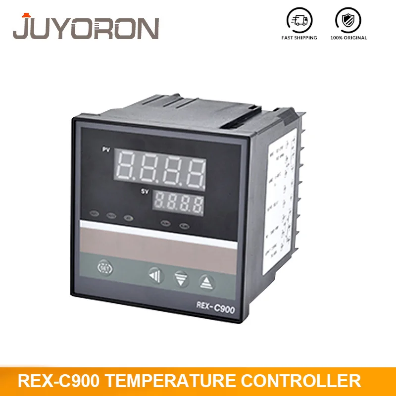 PID Digital Temperature Controller REX-C900 100-240VAC 0-400℃ SSR Output 