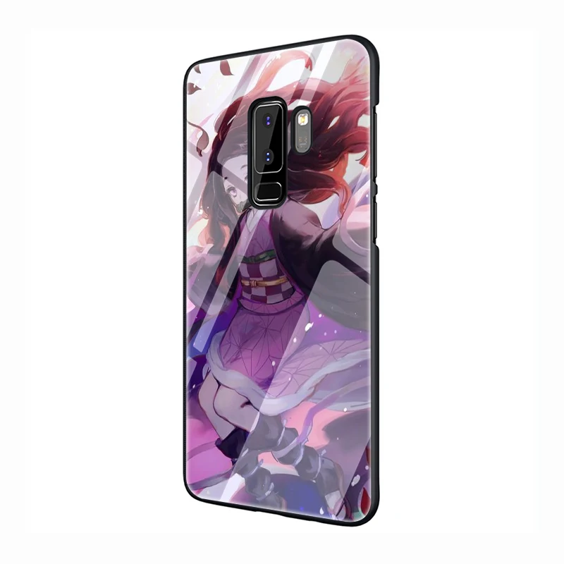 G12 EWAU аниме Kimetsu без Yaiba закаленное Стекло чехол для телефона для samsung S7 край S8 S9 S10 Note 8, 9, 10, плюс A10 20 30 40 50 60 70 - Цвет: G12