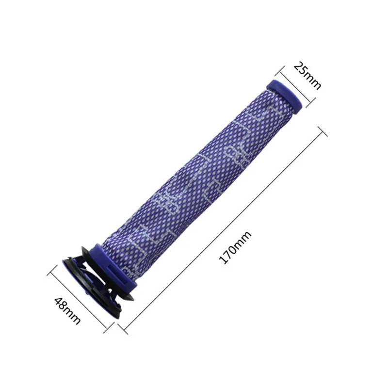Сердечник фильтра+ квадратная щетка комплект для Dyson SV03, SV04, SV05, SV06, SV07 пылесос