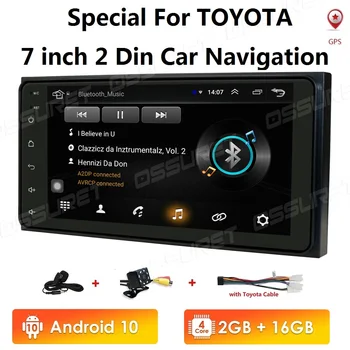 

Android 10 2Din 7 inch Car radio Multimedia Stereo GPS MAP For Toyota RAV4 Prado Corolla Vios 4Runner FJ Camry 2G