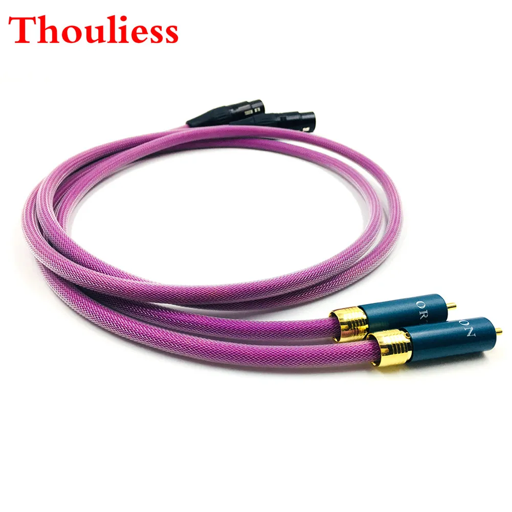 

Thouliess Pair HIFI Ortfon 2RCA Male to 2XLR Female Cable XLR Balanced Reference Interconnect Audio Cable with XLO HTP1 Cable