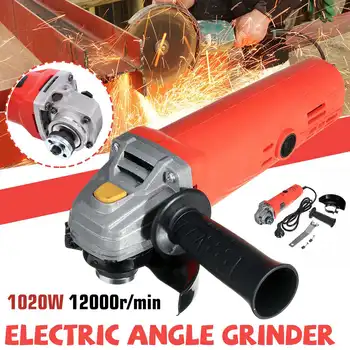 

1300W 220V Electric Angle Grinder Anti-Slip Polishing Polisher Grinding metal stone wood Cutting Woodworking Grinder Tool